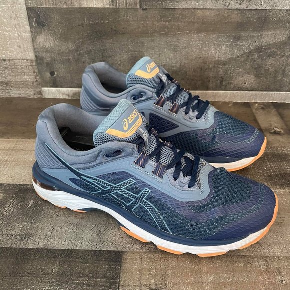 Asics Shoes - Asics Womens GT 2000 6 T855N Navy Size 9